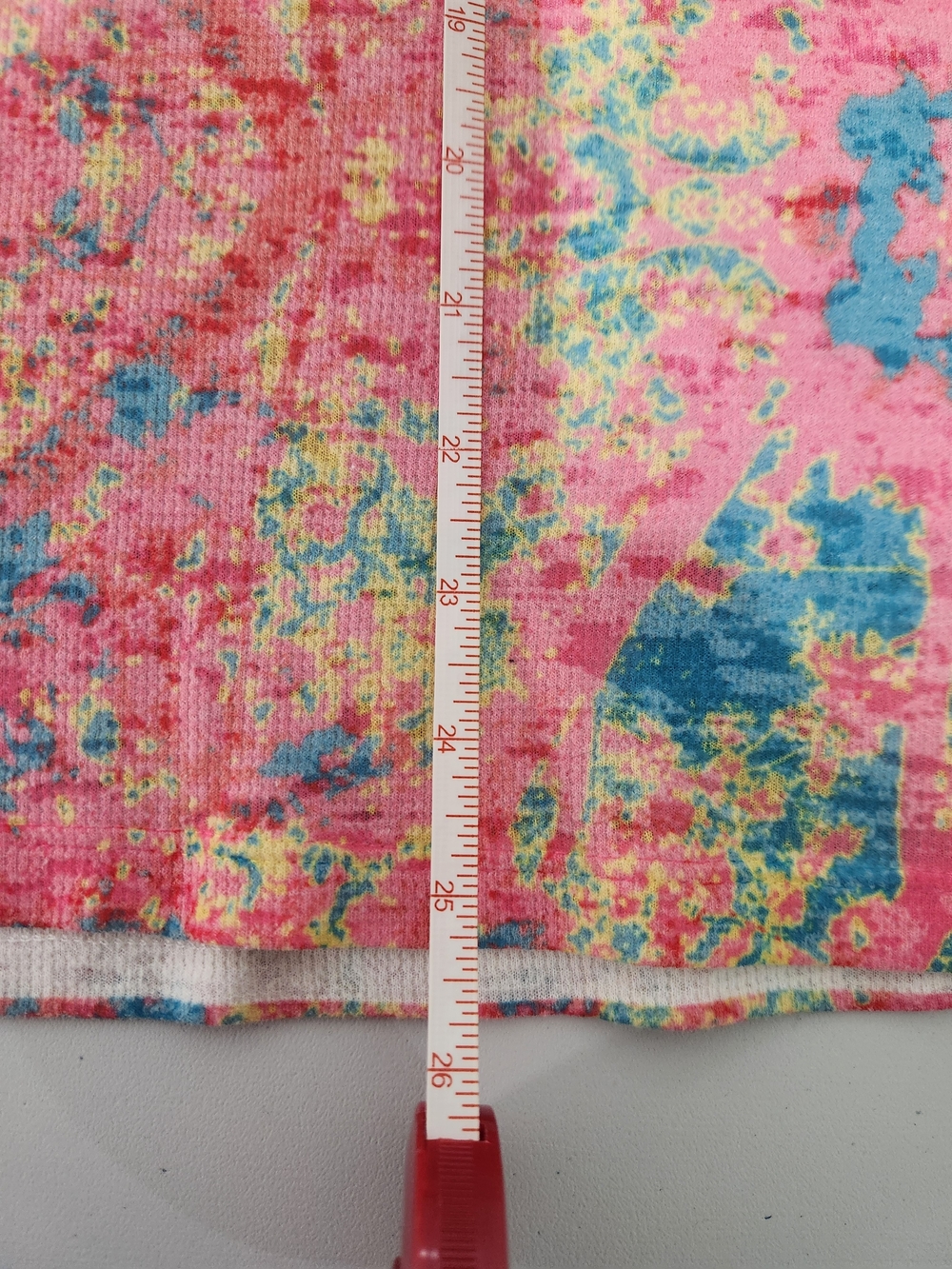 Before+ Again Long-Sleeve Top - Pink Multi, Size Med - Picture 6 of 6